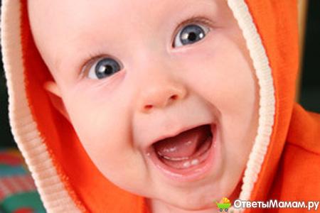 Признаки первых зубов у грудного ребенка