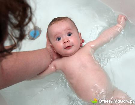  температура воды для купания новорожденных 