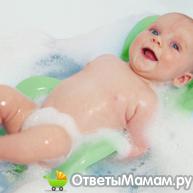 купание новорожденного ребенка